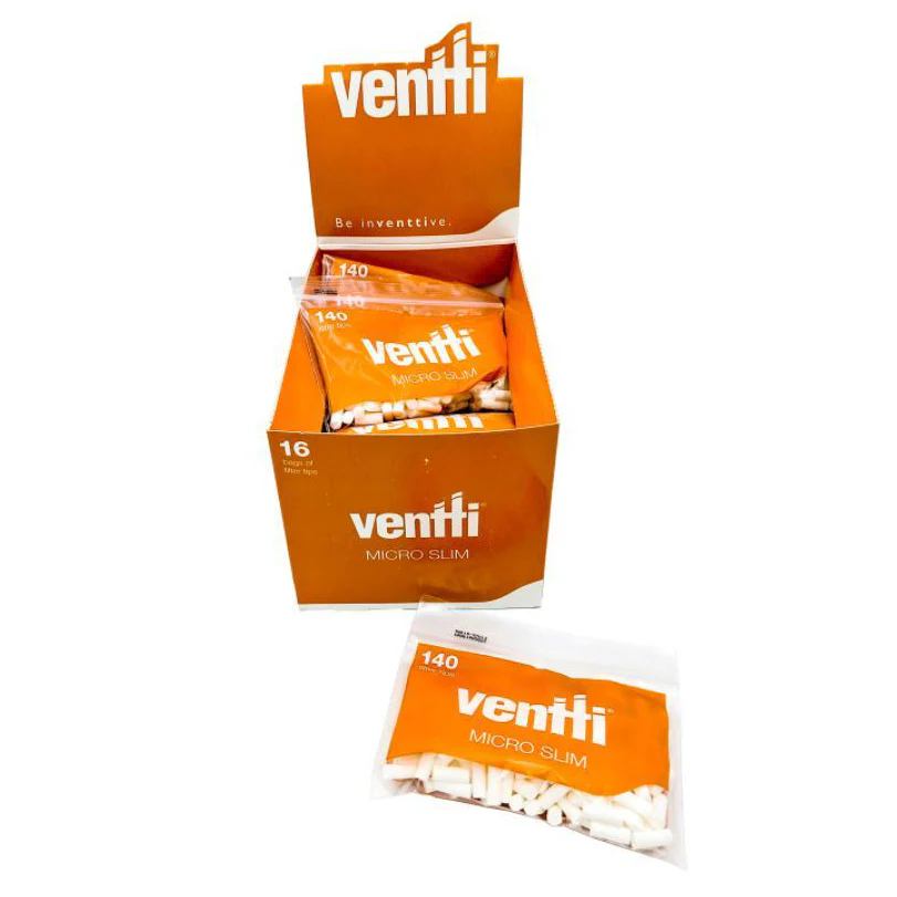 Ventti Filters Micro Slim Orange (Box of 12)