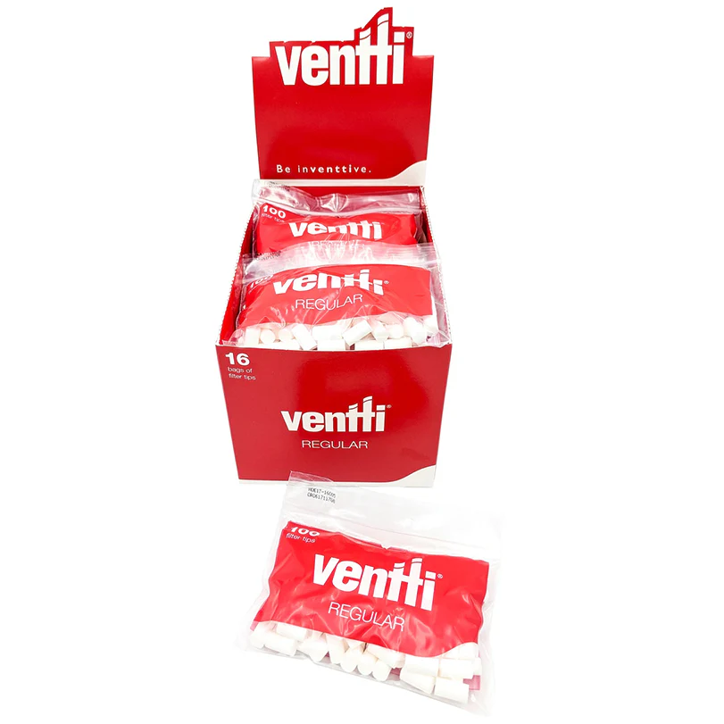 Ventti Filters Regular Red (Box of 12)